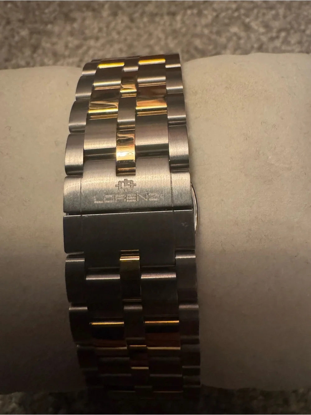 Lorenz vintage steel watch